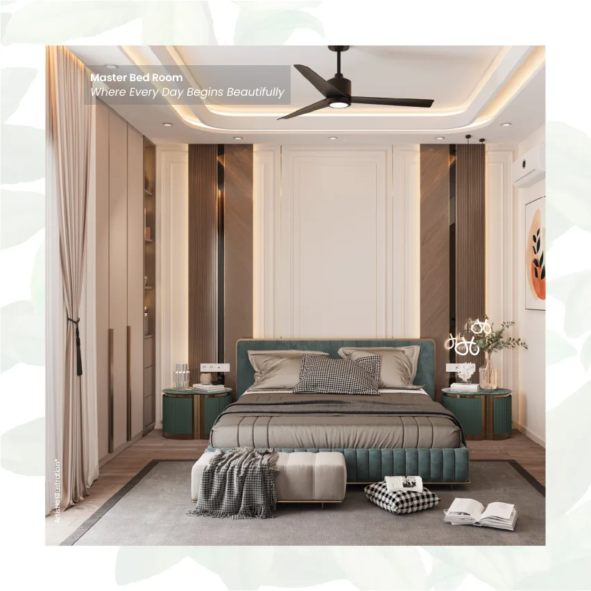 Sahu Kalpana North Avenue — Master bedroom