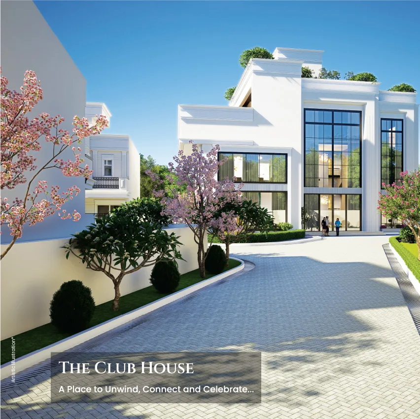 Type A 3 BHK Duplex Villa, Sahu Kalpana North Avenue — The Club House