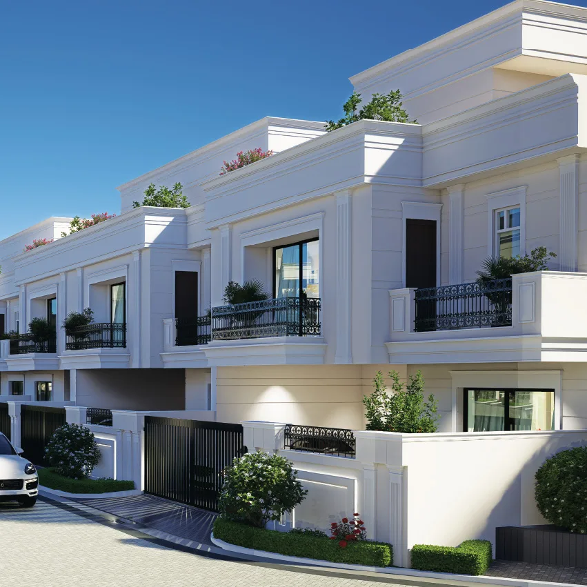 Type B 3 BHK Duplex Villa, Sahu Kalpana North Avenue — Villa exterior